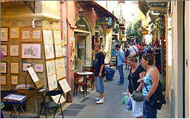 Rethymnon: Arambatzoglou Street